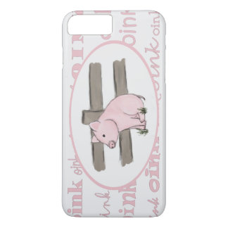 Coque iPhone 8 Plus/7 Plus Petite boîte Piglet Pink iPhone 4