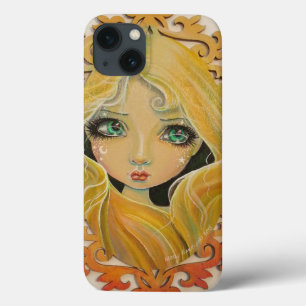 iPhone 13 Case Petite fée rêveuse Fantasy Art Gros Yeux