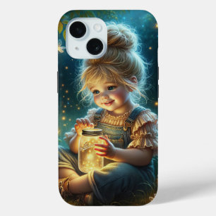 Coque Case-Mate iPhone Petite Fille Avec Des Bugs Éclair