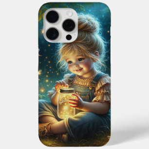 Coque Case-Mate iPhone Petite Fille Avec Pot de Lucioles