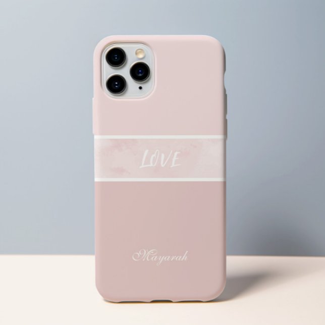 Coques Case-Mate iPhone Petite fille rose douce (Créateur téléchargé)
