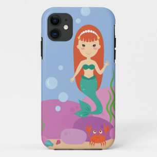 Case-Mate iPhone Case Petite fille sirène sous les vagues