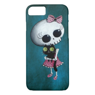 Coque Case-Mate iPhone Petite Mlle Death - beauté de Halloween
