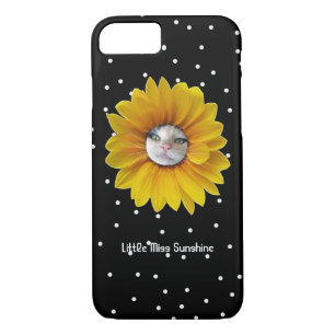 Coque iPhone 7 Petite Mlle Sunshine Smiling Cat