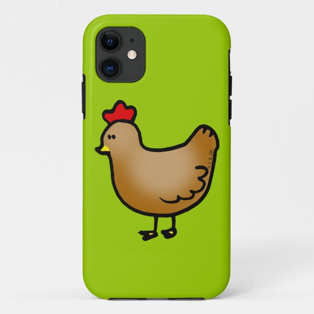Coques Case-Mate iPhone Petite poule mignonne (Dos)