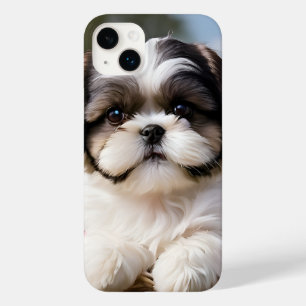 Coque Case-Mate iPhone Petite Tzu Chiot Panier Fleurs