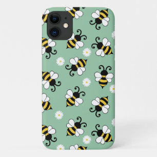 Case-Mate iPhone Case Petites abeilles mignonnes et fleurs marguerites m