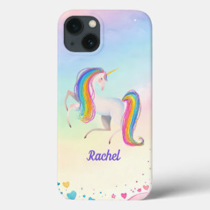 Case-Mate iPhone Case Petites filles Imaginaire coloré Unicorn