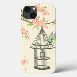 Coque Case-Mate iPhone Petits oiseaux perchés sur une branche et sur une