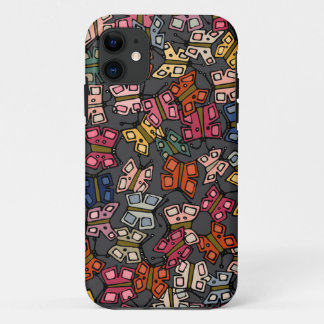 Coques Pour iPhone petits papillons charbon