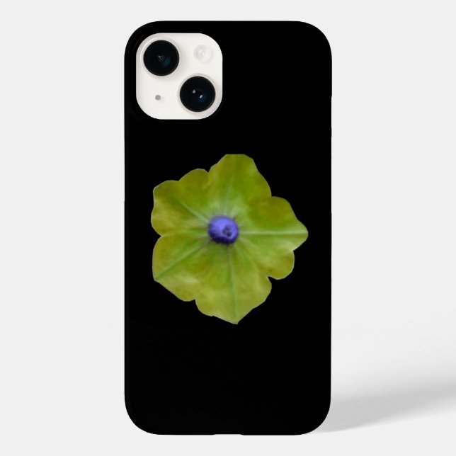 Coques Case-Mate iPhone Petunia Vert et Bleu (Verso)