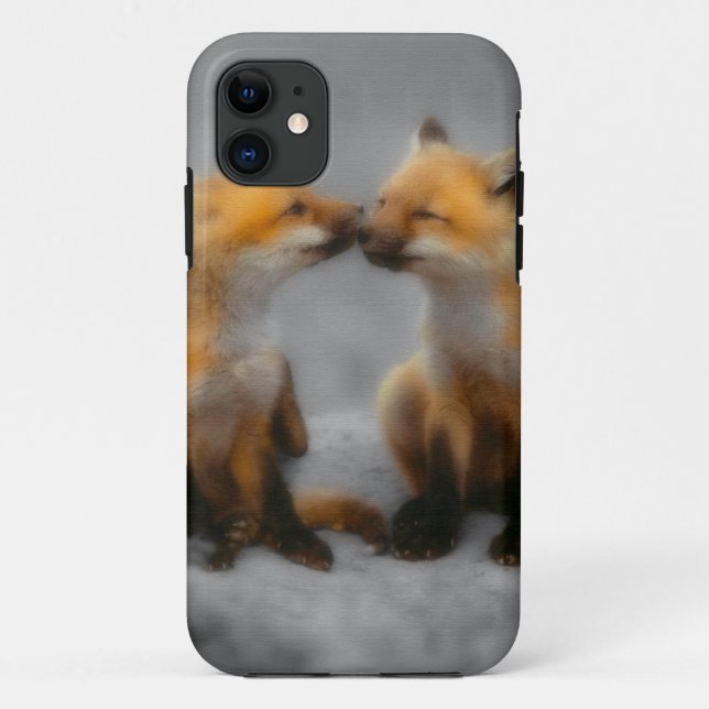 Coques Case-Mate iPhone Peu d'amour de Fox (Dos)