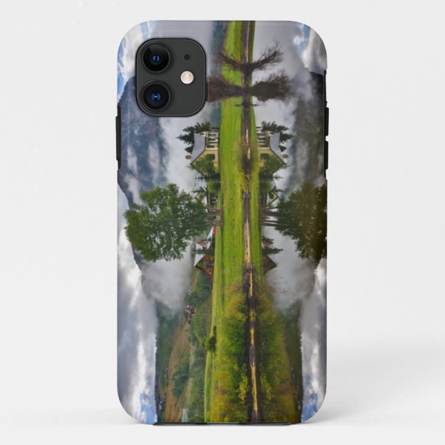 Coques Case-Mate iPhone Peu de Chambre en brume sur le lac (Dos)