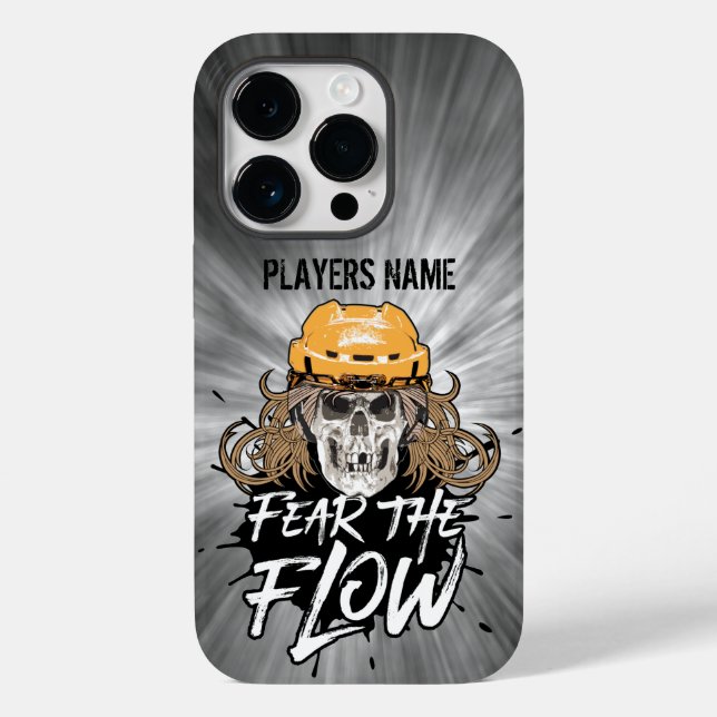 Coques Case-Mate iPhone Peur Le Flux (cheveux de hockey) Coque-coque iphon (Verso)