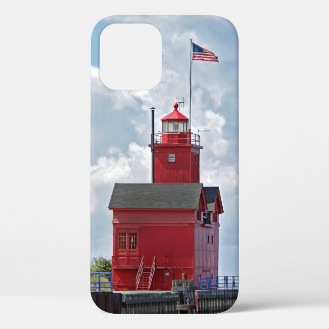 Coques Case-Mate iPhone Phare "Big Red" au Michigan (Verso)