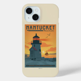Coque Case-Mate iPhone Phare de Brant Point   Nantucket MA