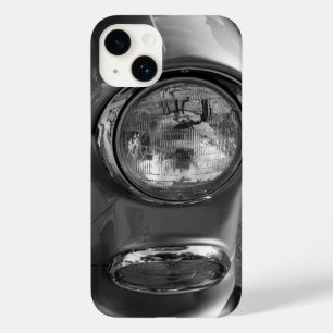 Coque Case-Mate iPhone Phare de la Chevy 55 en nuances de gris