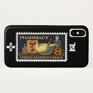 Case-Mate iPhone Case Pharmaciens Timbre Rx~Pharmacien ~Druggist~Apothec