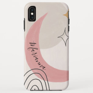 Case-Mate iPhone Case Phase lunaire céleste abstraite