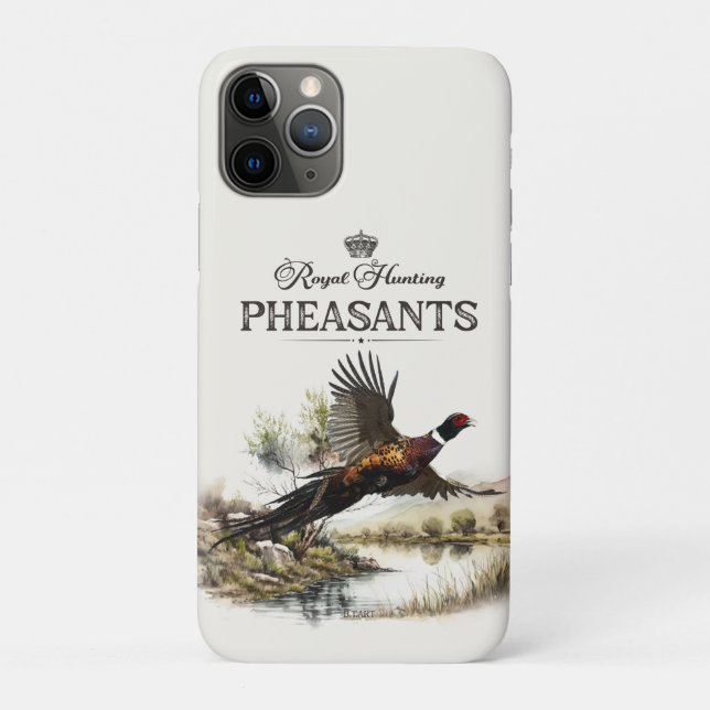 Coques Case-Mate iPhone Phéasants, Chasse Royale Art (Dos)
