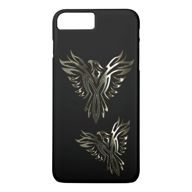 Coques Case-Mate iPhone Phoenix métallique (Dos)