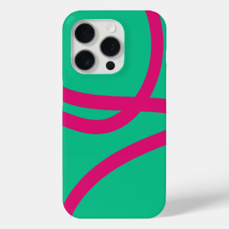 Coque Case-Mate iPhone Phone Case – Pink Lines on Green