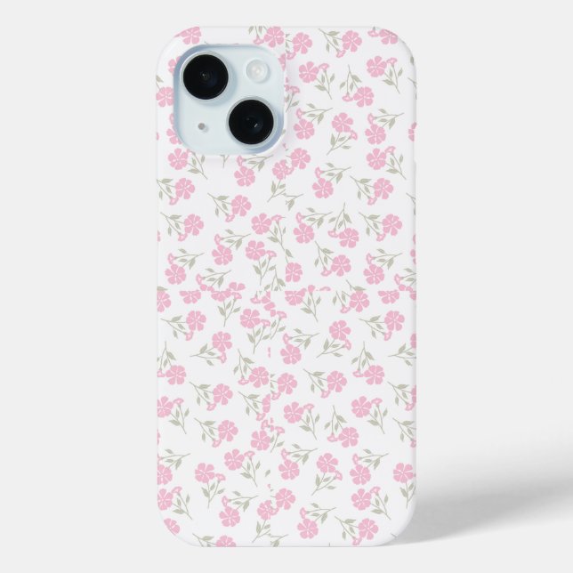 Coques Case-Mate iPhone Phonecover floral d'impression (Verso)