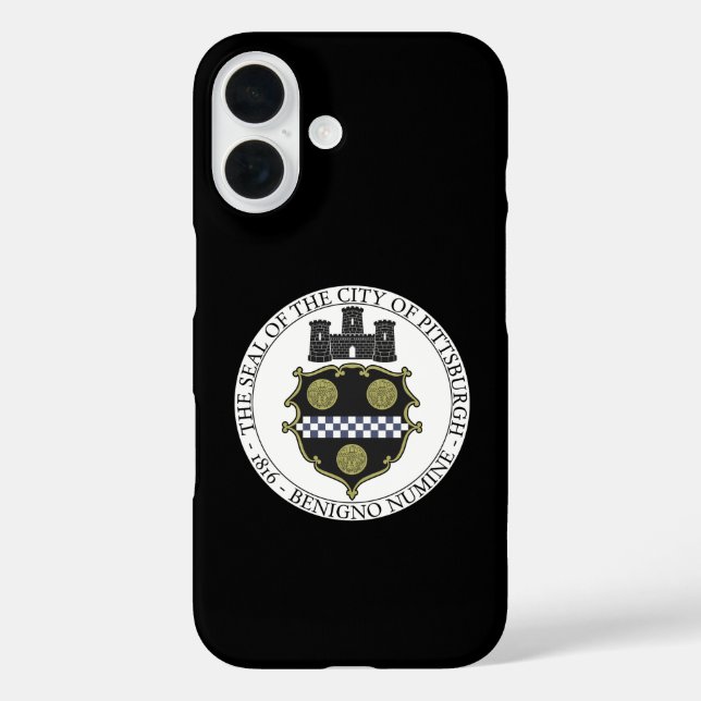 Coques Case-Mate iPhone Phoque de Pittsburgh (Verso)