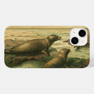 Coques Pour iPhone Phoques léopards, Animaux aquatiques Vintages Vie