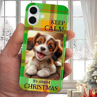 Coque Pour iPhone 16 Plus Photo amusante Conserver le calme Coffre téléphoni