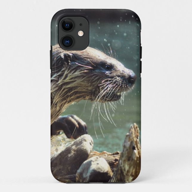 Coques Case-Mate iPhone Photo animalière de River Otter Animal-lover (Dos)