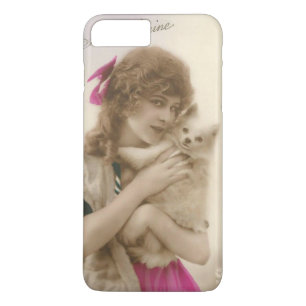 Etui iPhone Case-Mate Photo antique Victorian Woman and Dog