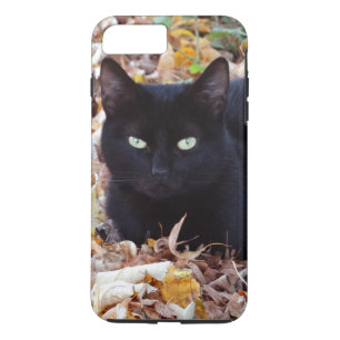 Etui iPhone Case-Mate Photo Apple iPhone 8 Plus/7 Plus, Tough Black Cat