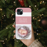 Case-Mate iPhone Case Photo bébé mignonne moderne | Rose et blanc | Devi<br><div class="desc">Découvrez notre délicieuse citation rose et blanche pour bébé moderne sur un charmant arrière - plan rose! Ce produit adorable est parfait pour célébrer la joie et l'amour que votre petit apporte dans votre vie. Que vous soyez à la recherche d'un souvenir chaleureux ou d'un cadeau réfléchi, ce design est...</div>