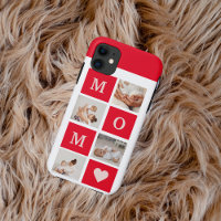 Photo Collage Moderne & Best Mom Ever Cadeau