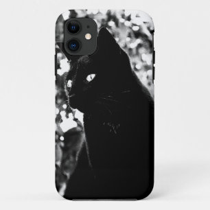 Etui iPhone Case-Mate Photo de Black Cat Portrait