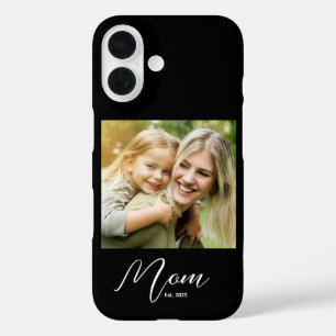 Coque Pour iPhone 16 Photo de cas Script établi par maman noire Case-Ma