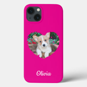 Case-Mate iPhone Case Photo de coeur mignon d'animal de compagnie & empr