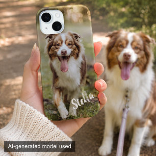 Coque Case-Mate iPhone Photo de compagnie personnalisée avec nom