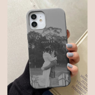 Coque Case-Mate iPhone Photo de couple élégant moderne