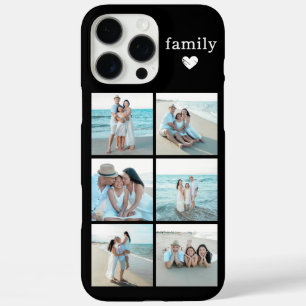 Coque iPhone 16 Pro Max Photo de famille 6 Noir