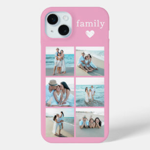 Coque Case-Mate iPhone Photo de famille 6 Rose