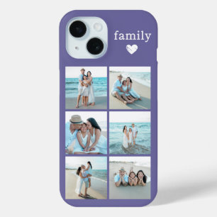 Coque Case-Mate iPhone Photo de famille 6 Violet