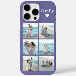 Coque iPhone 16 Pro Max Photo de famille 6 Violet