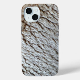Coque Case-Mate iPhone Photo de la nature abstraite de la laine de mouton
