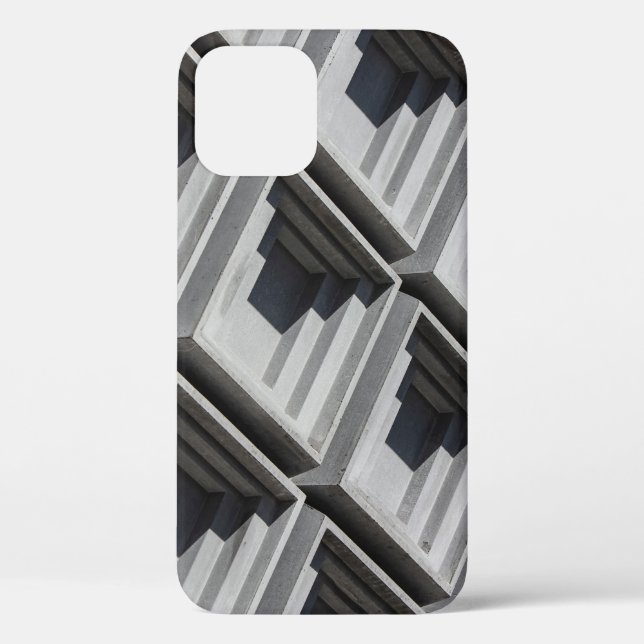 Coques Case-Mate iPhone Photo de l'immeuble gris (Verso)