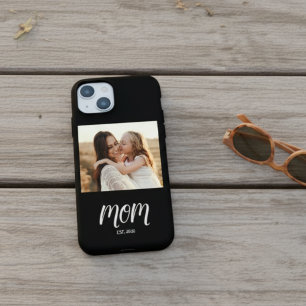 Coque Case-Mate iPhone Photo de Maman Établie en Écriture
