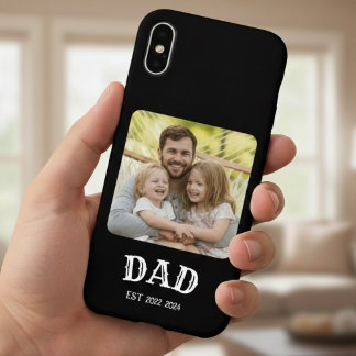 Coque Pour iPhone 16 Photo de papa établi