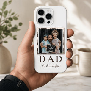 Coque iPhone 16 Pro Photo de papa personnalisée moderne
