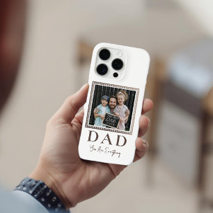 Coque iPhone 16 Pro Photo de papa personnalisée moderne